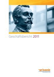 Geschäftsbericht 2011 - vr bank Untertaunus eG