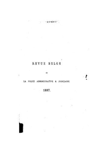 REVUE BELGE 1887 - Just-his.be