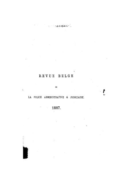 REVUE BELGE 1887 - Just-his.be