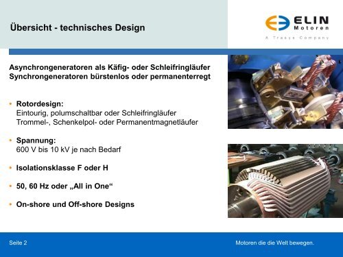 Präsentation - ELIN Motoren GmbH