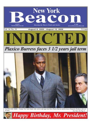 FACING JAIL TERM - New York Beacon