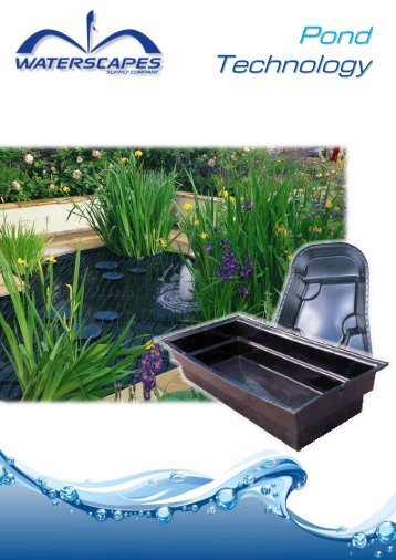 Download brochure Ponds - Waterscapes Supply Company