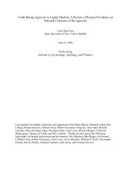 Credit Rating Agencies in Capital Markets: A Review of Research ...