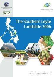 The Southern Leyte Landslide 2006 - unisdr