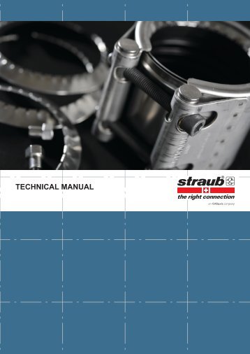 technical manual - Easier Pipe Joining With Straub