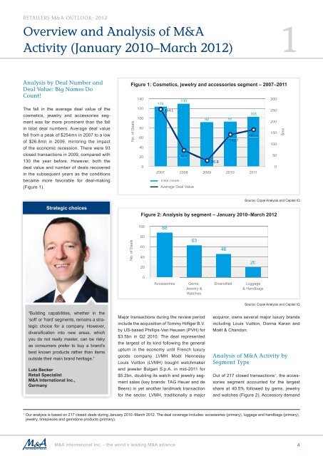 Cosmetics, Jewelry & Accessories Retailers M&A Outlook: If You ...