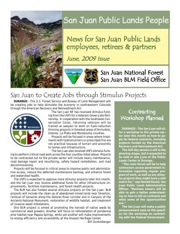 San Juan Public Lands People - USDA Forest Service