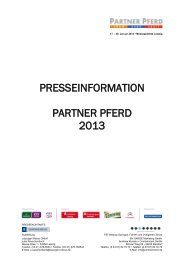 2013-01-15 Presseinformation PARTNER PFERD ... - Leipziger Messe