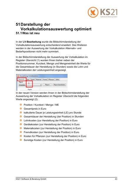 erweitert - KS21 Software & Beratung GmbH