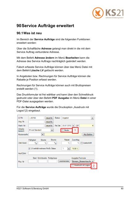 erweitert - KS21 Software & Beratung GmbH