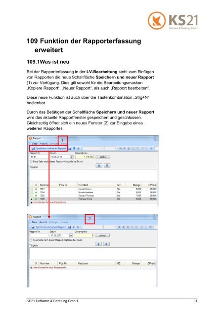 erweitert - KS21 Software & Beratung GmbH