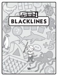 1st GR Teacher Blacklines