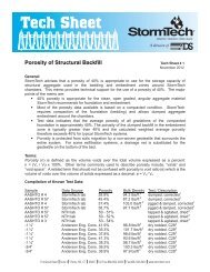 Stormtech Tech Sheets August 11