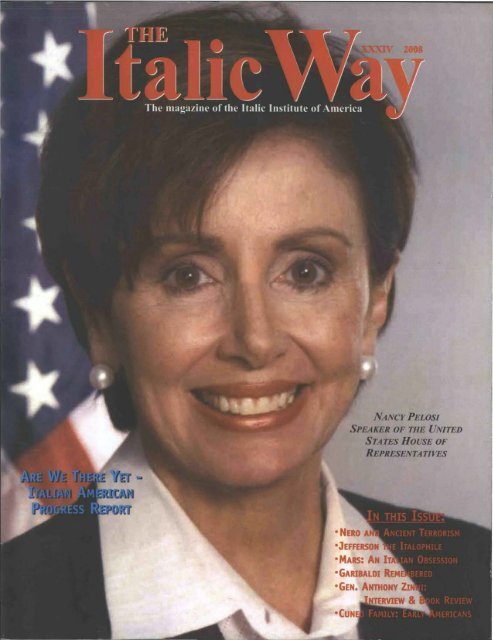 nancy pelosi speaker of the united states house - Italic Institute of ...