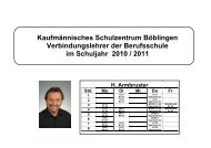 SMV Kaufm. Berufsschule - am Kaufmännischen Schulzentrum ...