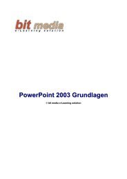 PowerPoint 2003 Grundlagen - Freidling