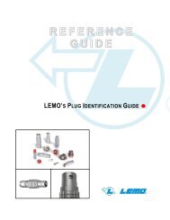 Plug Identification Guide - Lemo