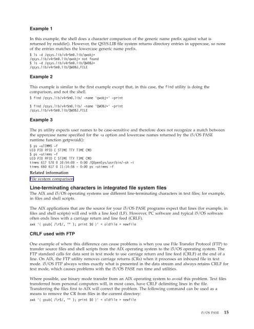 System i: Programming i5/OS PASE - IBM