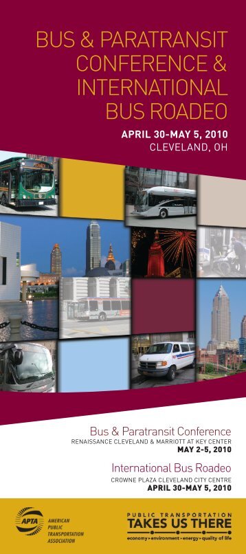 2010 Bus & Paratransit Conference Program - American Public ...