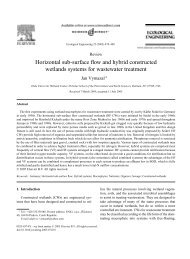 Horizontal sub-surface flow and hybrid constructed ... - SSWM