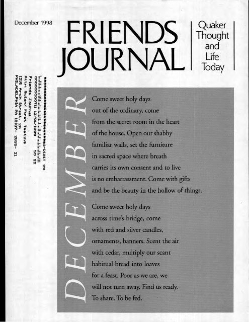 Dec-98 - Friends Journal
