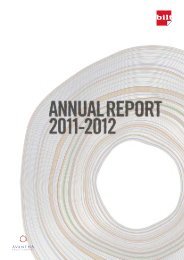 Annual Report 2012 - Ballarpur Industries Limited