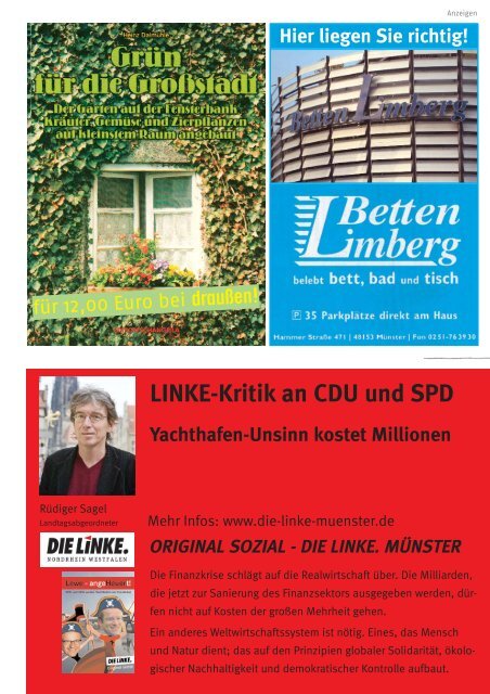 die linke. münster - Draußen