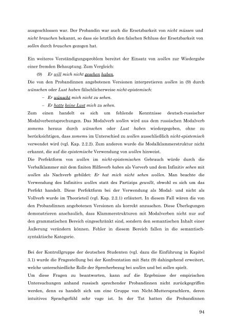 Probleme mit deutschen Modalverben - OPUS Bayreuth - Universität ...