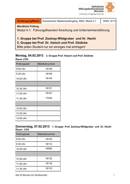 Modul 4.1: Führungstheorien/-forschung und Unternehmensführung ...