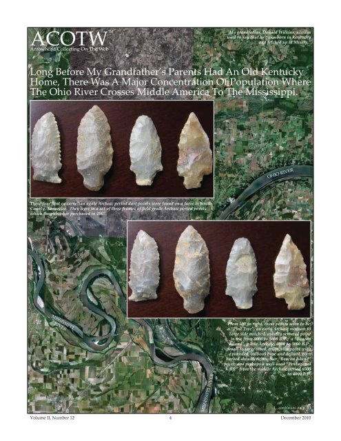 Rock, Paper, Scissors - Arrowhead Collecting On The Web