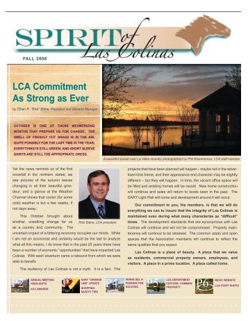 LCA Featured Department: Common Property - Las Colinas ...