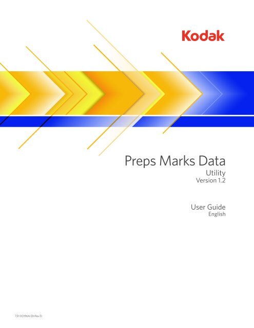 Preps Marks Data - Kodak