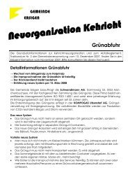 Detailinformationen Grünabfuhr - Ersigen