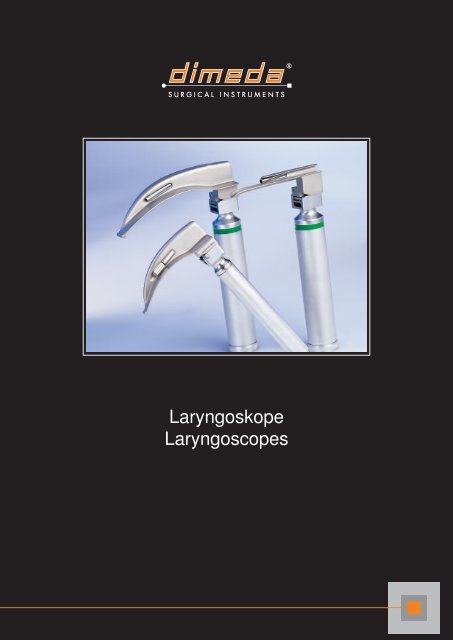 Dimeda Laryngoscope - AKADEMİ - Tıbbi Aletler