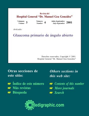 Glaucoma primario de ángulo abierto - edigraphic.com
