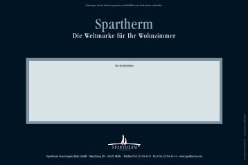 Spartherm - Ganz Baukeramik AG