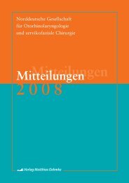 Mitteilungen 2008 - Norddeutsche Gesellschaft für ...