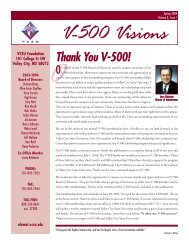 v-500 visions 4-04.pmd - Valley City State University