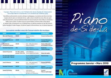 Affiche Piano dsdl:4 pages A5 - Communauté d'agglomération ...