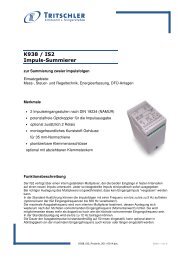 Produktinfo - FTL Tritschler Elektronik+Feingerätebau