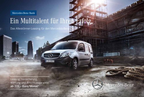Alleskönner-Leasing für den Citan (PDF, 413 - Mercedes-Benz