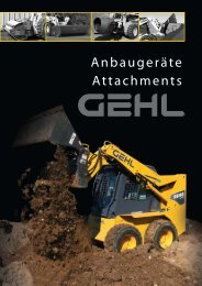 Anbaugeräte Attachments