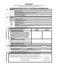 Section IV - Business of the Annual Conference - Susumc.org