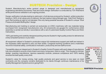 SUSTECH Precision