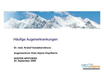 Vortrag Susten Apotheke September 2009 (PDF) - Augenzentrum ...