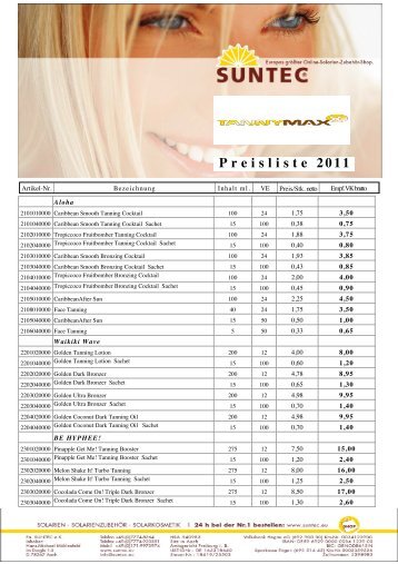 1 Tanny Maxx 2011, Layout 1 - Suntec