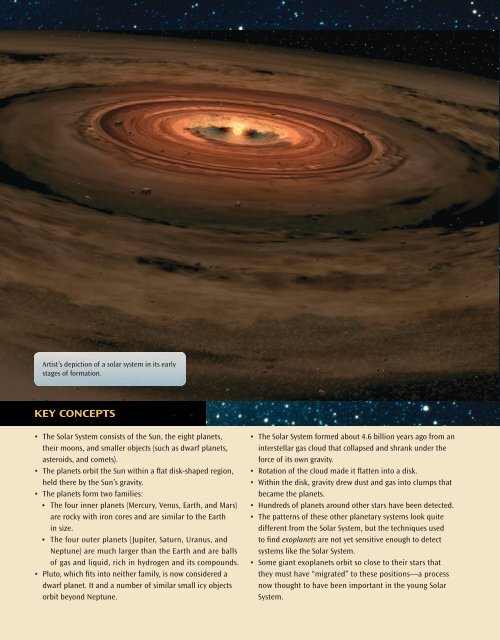 Formation Of The Solar System Worksheet Chapter 20