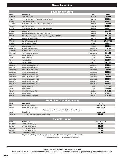 Plant & Hardscape Catalog - Gertens