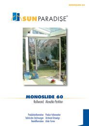 monoslide 60 (pdf) - Sun Paradise UK