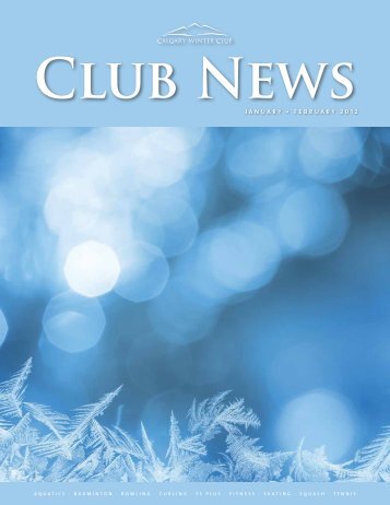 Club News - Calgary Winter Club
